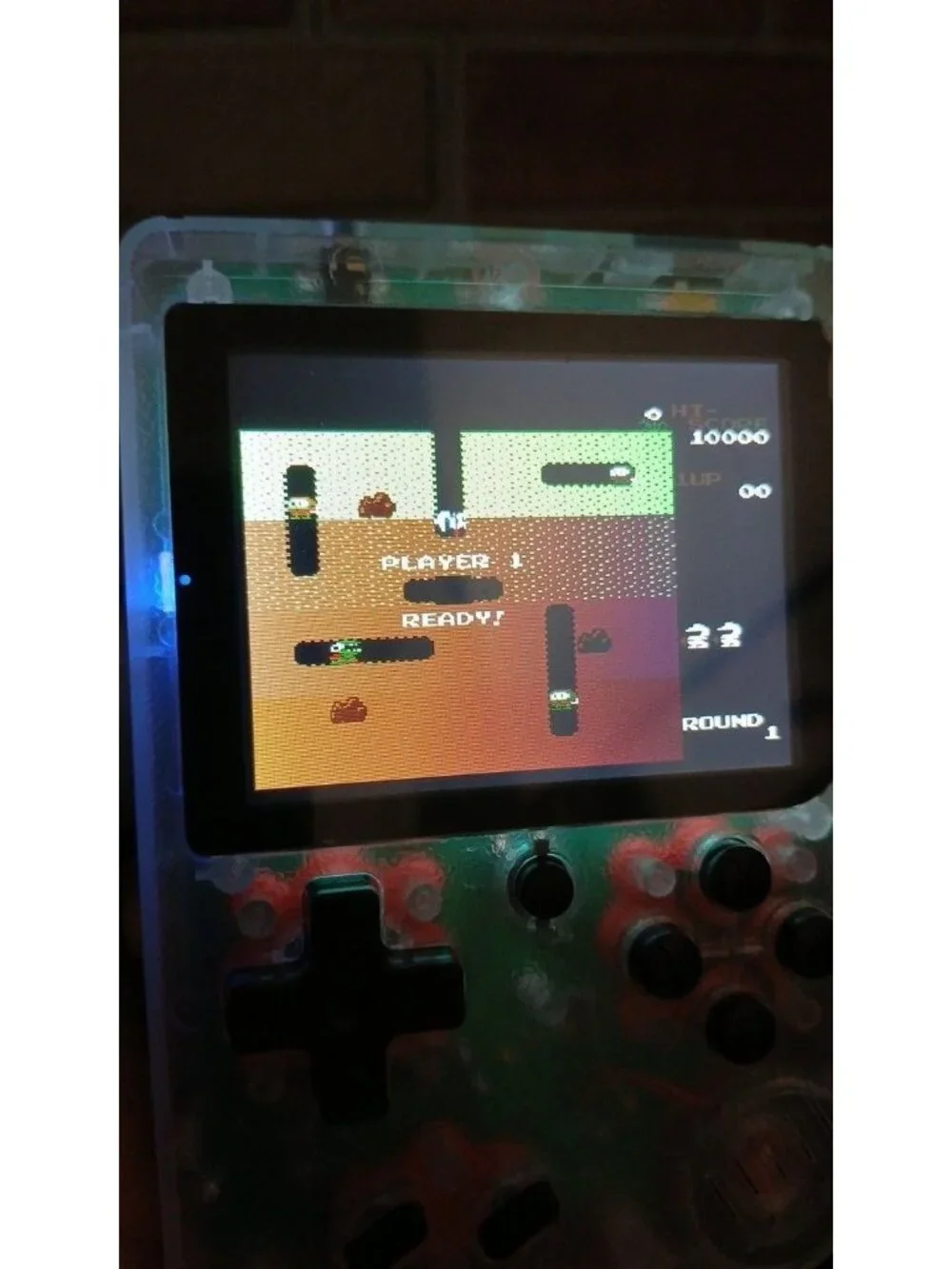 Game Box Plus Handheld Game 400 in 1 Transparent Game Console